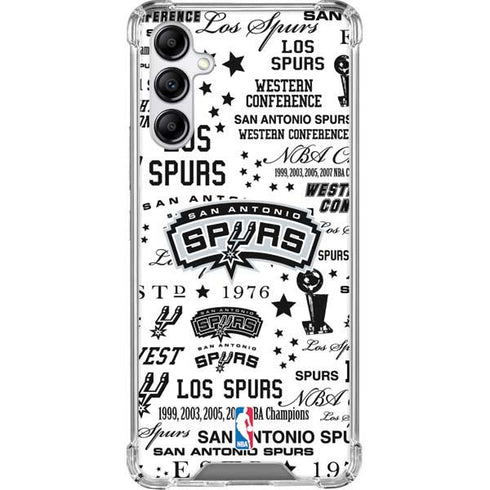 NBA San Antonio Spurs Historic Blast Galaxy A14 5G Clear Case