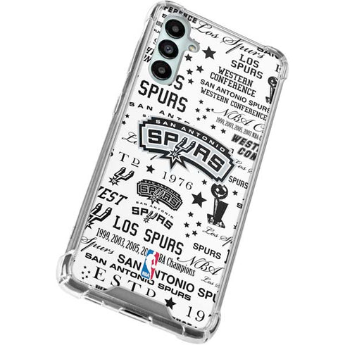 NBA San Antonio Spurs Historic Blast Galaxy A15 5G Clear Case