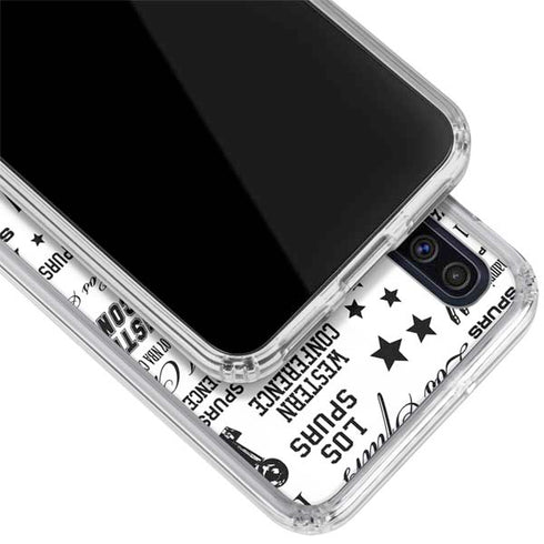 NBA San Antonio Spurs Historic Blast Galaxy A50 Clear Case