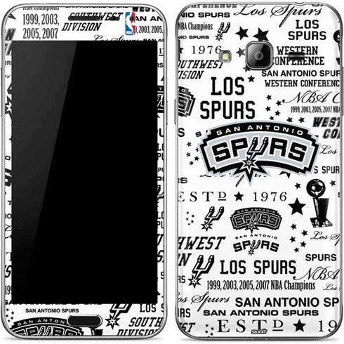 NBA San Antonio Spurs Historic Blast Galaxy J3 Skin