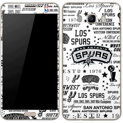 NBA San Antonio Spurs Historic Blast Galaxy J7 Skin