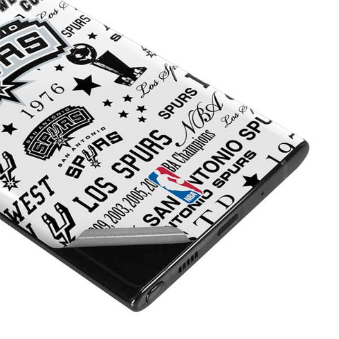 NBA San Antonio Spurs Historic Blast Galaxy Note 10 Plus Skin