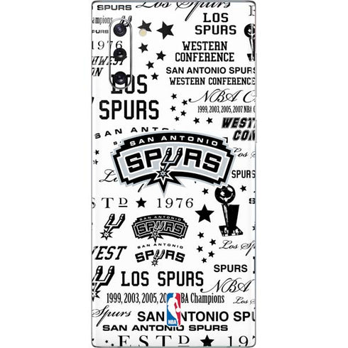 NBA San Antonio Spurs Historic Blast Galaxy Note 10 Skin