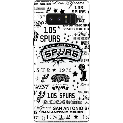 NBA San Antonio Spurs Historic Blast Galaxy Note 8 Skin