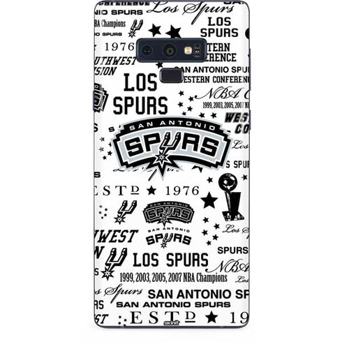 NBA San Antonio Spurs Historic Blast Galaxy Note 9 Skin