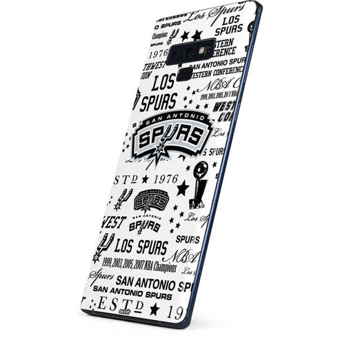 NBA San Antonio Spurs Historic Blast Galaxy Note 9 Skin