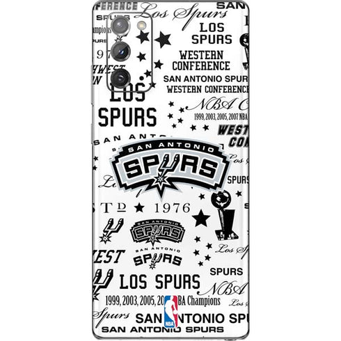 NBA San Antonio Spurs Historic Blast Galaxy Note20 5G Skin