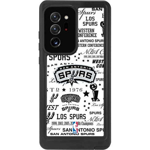 NBA San Antonio Spurs Historic Blast Galaxy Note20 Ultra 5G Waterproof Case