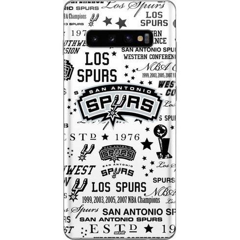 NBA San Antonio Spurs Historic Blast Galaxy S10 Plus Skin