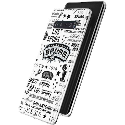 NBA San Antonio Spurs Historic Blast Galaxy S10 Skin