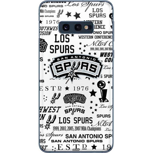 NBA San Antonio Spurs Historic Blast Galaxy S10e Skin