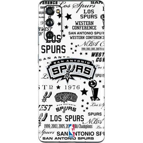 NBA San Antonio Spurs Historic Blast Galaxy S20 Fan Edition Skin