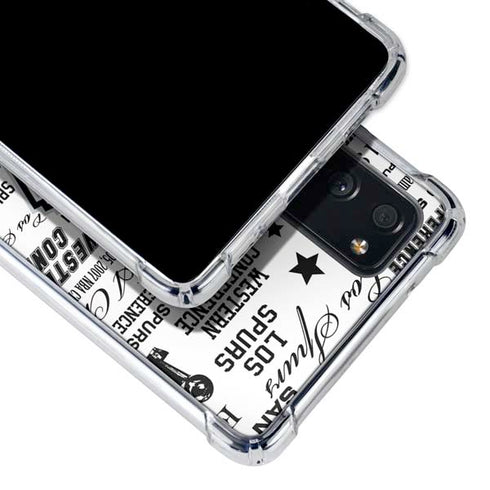 NBA San Antonio Spurs Historic Blast Galaxy S20 FE Clear Case