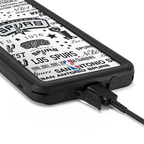NBA San Antonio Spurs Historic Blast Galaxy S20 Waterproof Case