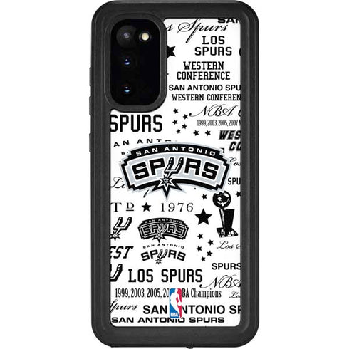NBA San Antonio Spurs Historic Blast Galaxy S20 Waterproof Case