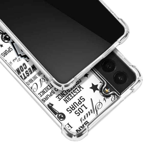 NBA San Antonio Spurs Historic Blast Galaxy S21 5G Clear Case