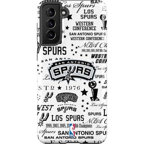 NBA San Antonio Spurs Historic Blast Galaxy S21 FE Pro Case