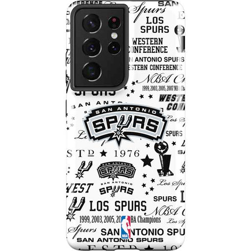 NBA San Antonio Spurs Historic Blast Galaxy S21 Ultra 5G Pro Case