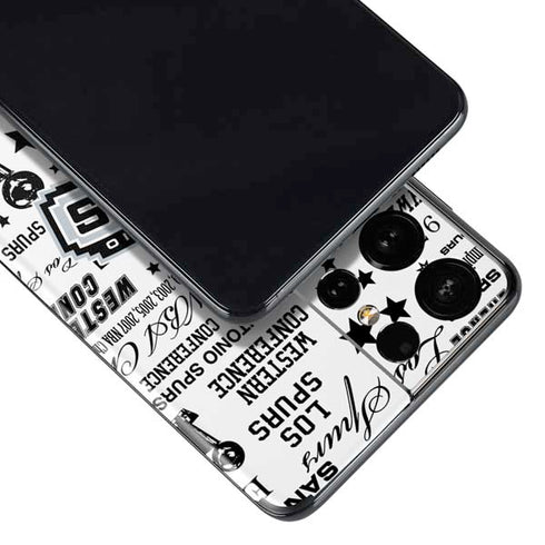 NBA San Antonio Spurs Historic Blast Galaxy S21 Ultra 5G Skin