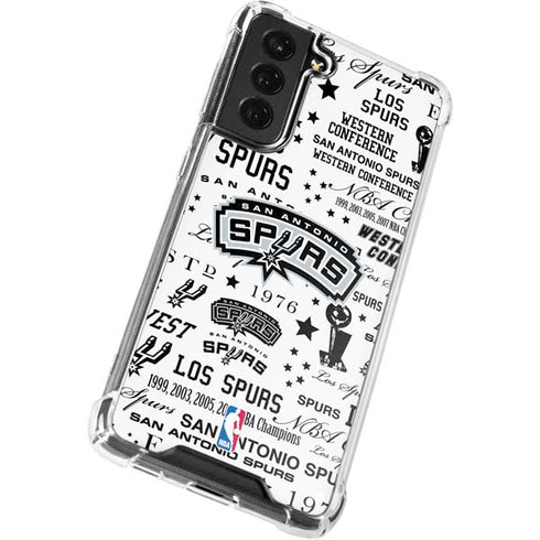 NBA San Antonio Spurs Historic Blast Galaxy S22 Clear Case