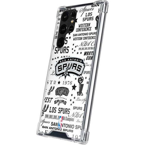 NBA San Antonio Spurs Historic Blast Galaxy S22 Ultra Clear Case