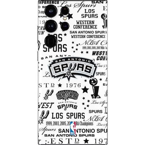 NBA San Antonio Spurs Historic Blast Galaxy S22 Ultra Skin
