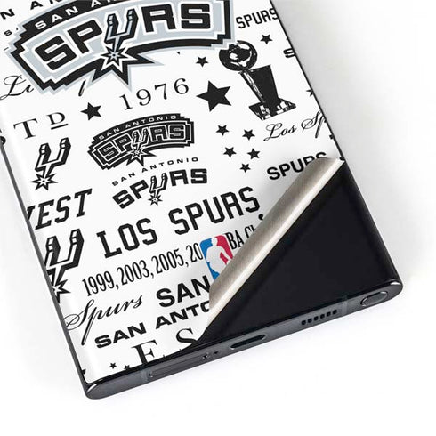 NBA San Antonio Spurs Historic Blast Galaxy S22 Ultra Skin