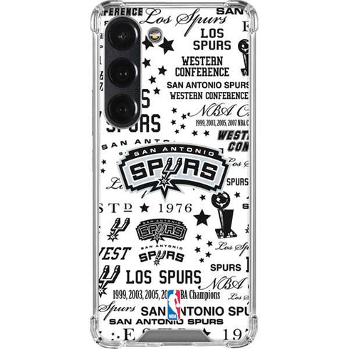 NBA San Antonio Spurs Historic Blast Galaxy S23 Clear Case