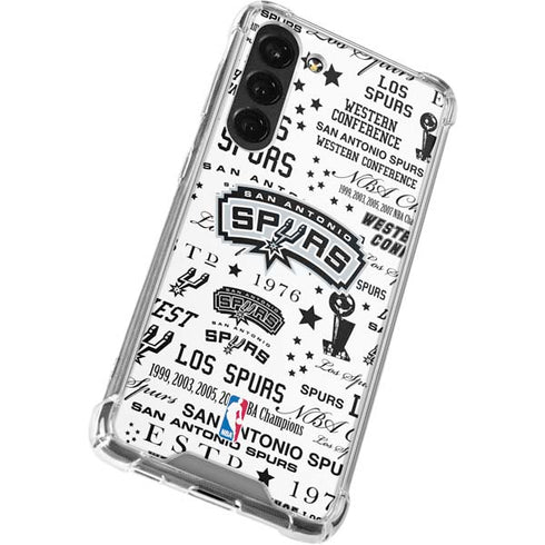 NBA San Antonio Spurs Historic Blast Galaxy S23 Plus Clear Case