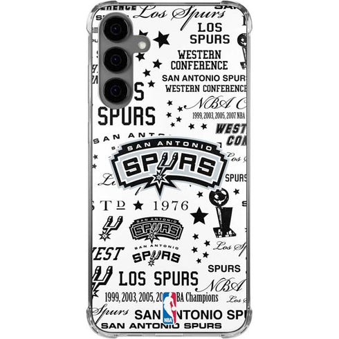 NBA San Antonio Spurs Historic Blast Galaxy S24 Plus Clear Case