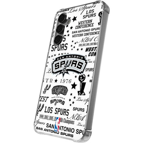 NBA San Antonio Spurs Historic Blast Galaxy S24 Plus Clear Case