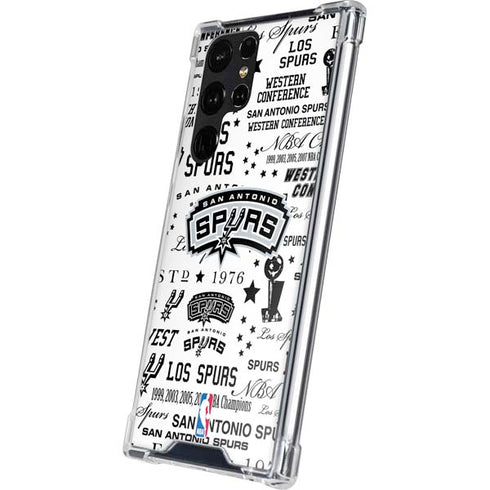 NBA San Antonio Spurs Historic Blast Galaxy S24 Ultra Clear Case