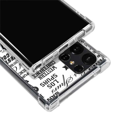 NBA San Antonio Spurs Historic Blast Galaxy S24 Ultra Clear Case