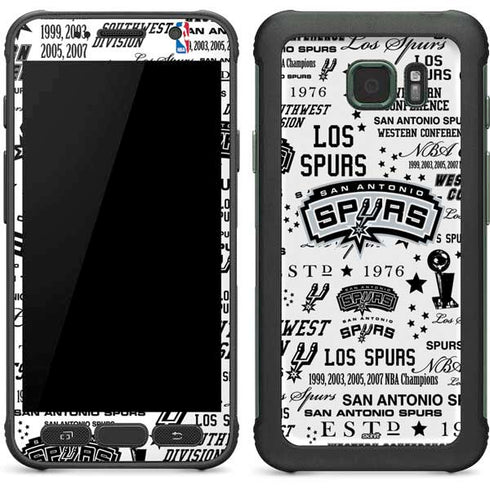 NBA San Antonio Spurs Historic Blast Galaxy S7 Active Skin
