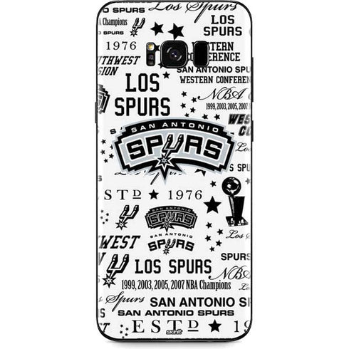 NBA San Antonio Spurs Historic Blast Galaxy S8 Skin