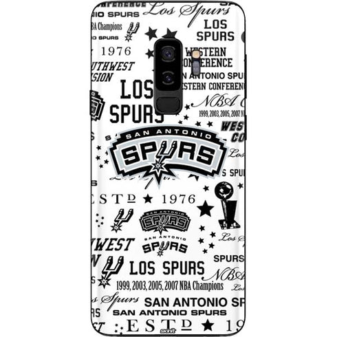 NBA San Antonio Spurs Historic Blast Galaxy S9 Plus Skin
