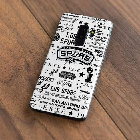 NBA San Antonio Spurs Historic Blast Galaxy S9 Plus Skin