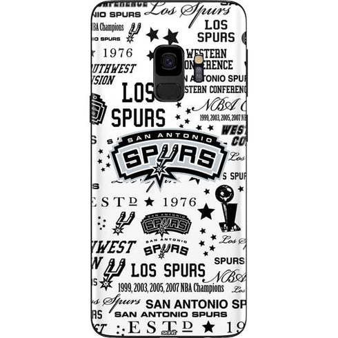 NBA San Antonio Spurs Historic Blast Galaxy S9 Skin