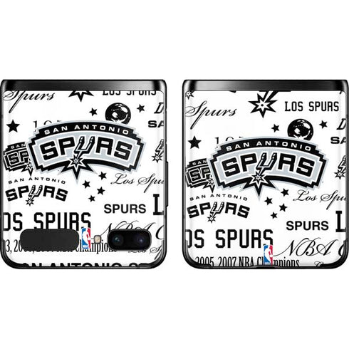 NBA San Antonio Spurs Historic Blast Galaxy Z Flip Skin