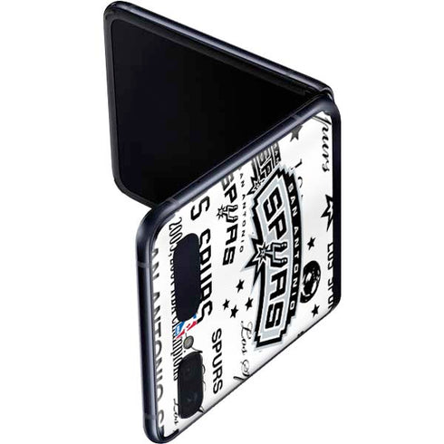 NBA San Antonio Spurs Historic Blast Galaxy Z Flip Skin