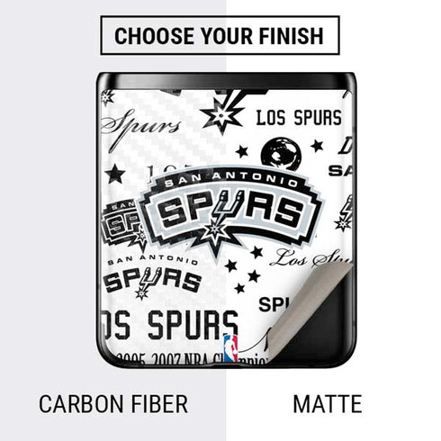NBA San Antonio Spurs Historic Blast Galaxy Z Flip Skin