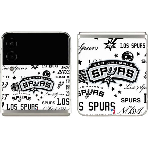 NBA San Antonio Spurs Historic Blast Galaxy Z Flip3 5G Skin