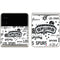 NBA San Antonio Spurs Historic Blast Galaxy Z Flip3 5G Skin