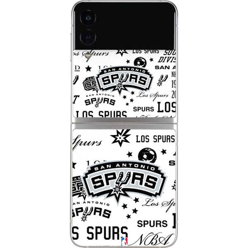 NBA San Antonio Spurs Historic Blast Galaxy Z Flip3 5G Skin