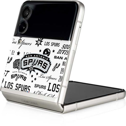 NBA San Antonio Spurs Historic Blast Galaxy Z Flip3 5G Skin