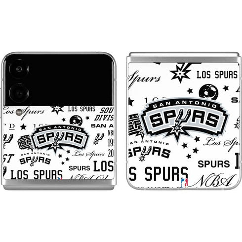 NBA San Antonio Spurs Historic Blast Galaxy Z Flip4 5G Skin