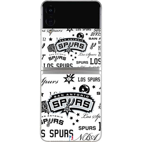 NBA San Antonio Spurs Historic Blast Galaxy Z Flip4 5G Skin