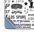 NBA San Antonio Spurs Historic Blast Galaxy Z Fold5 5G Skin