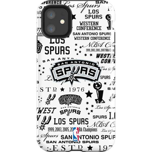 NBA San Antonio Spurs Historic Blast iPhone 11 Impact Case