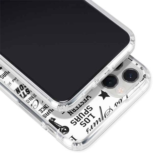 NBA San Antonio Spurs Historic Blast iPhone 11 Pro Clear Case